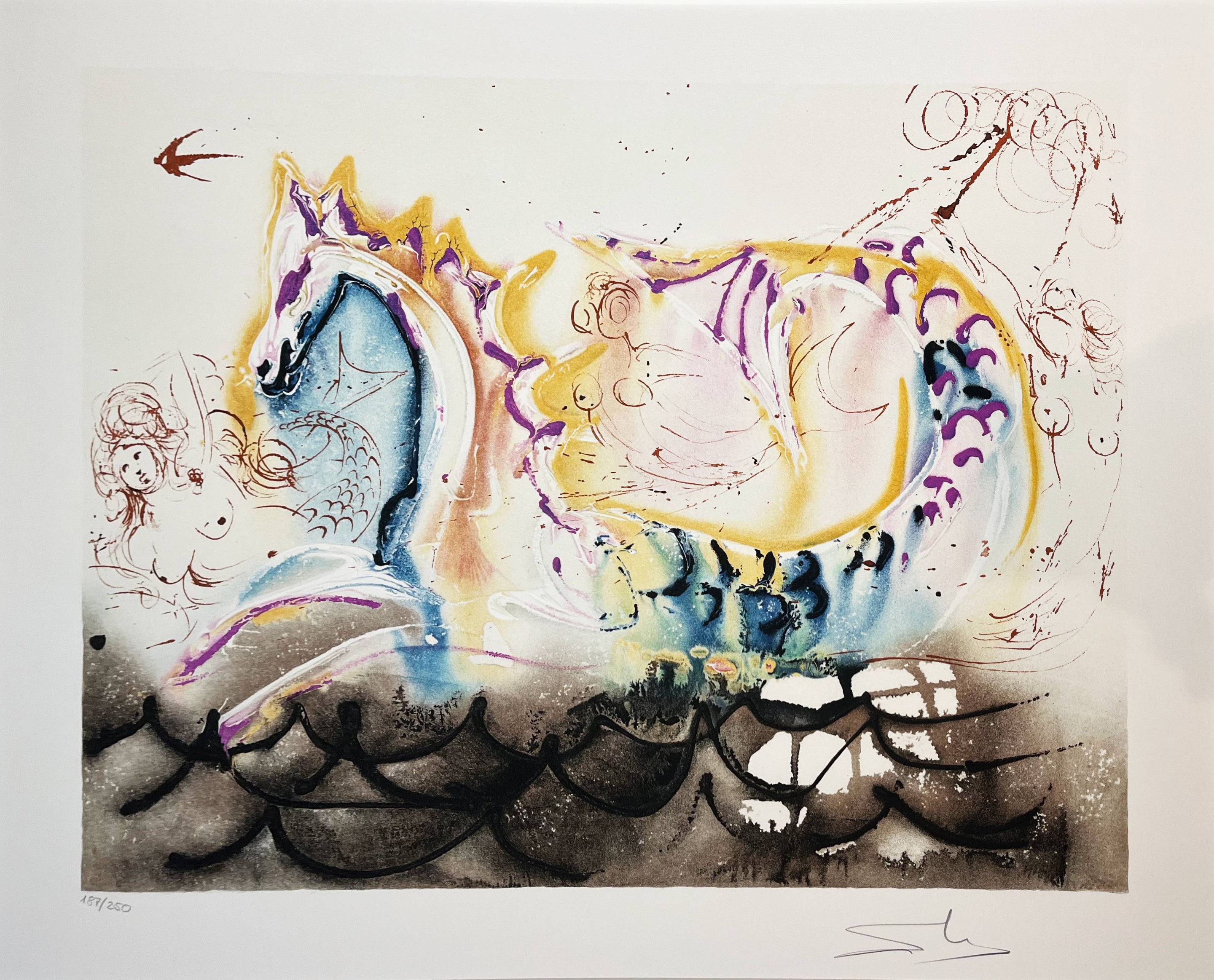 Salvador Dali, Le cheval marin Salvador Dali, Le cheval marin