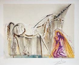 Print, La licorne, Salvador Dali