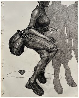 Fine Art Drawings, In the company of familiar echoes, Paul Ogunlesi