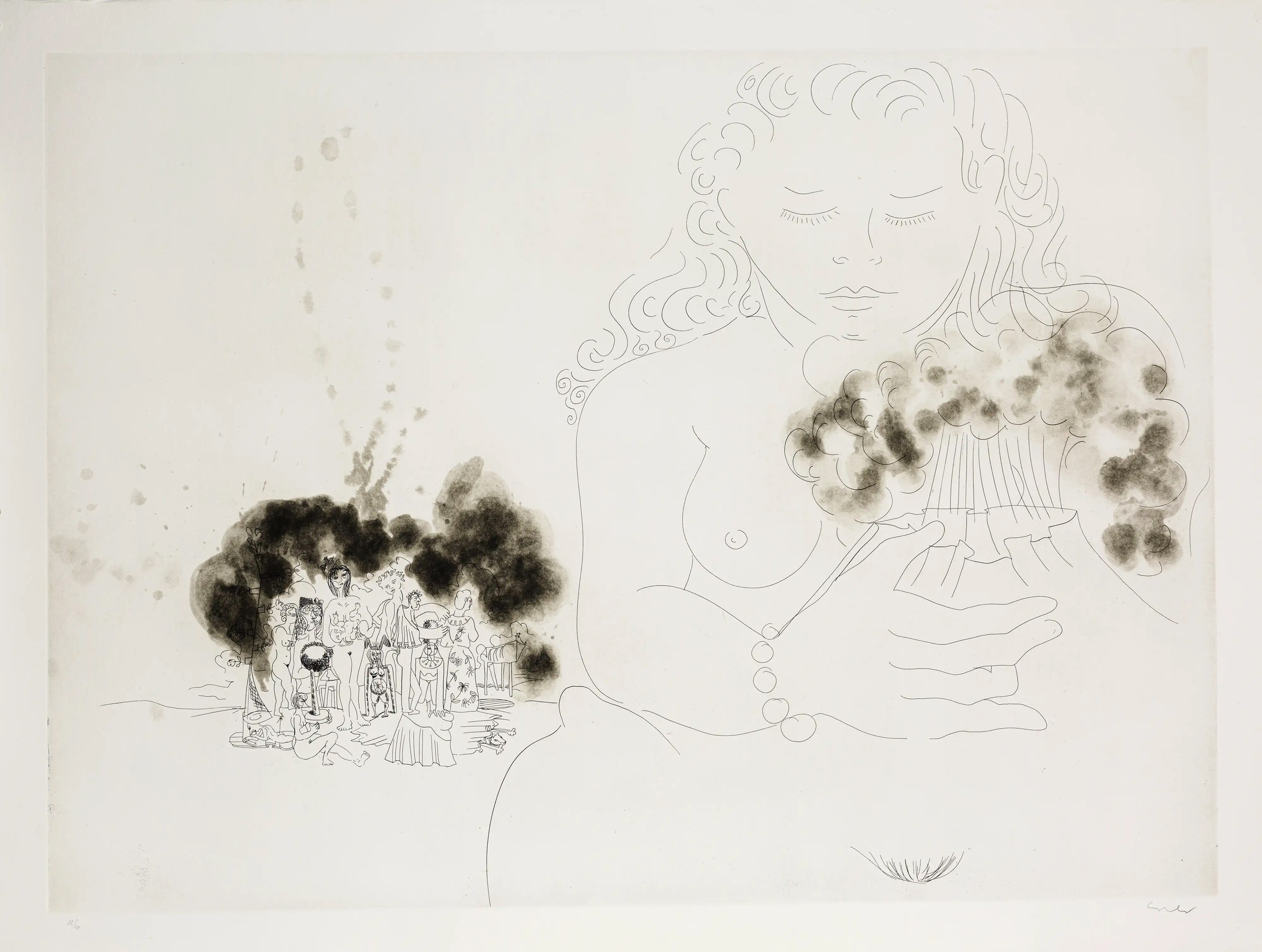 George Condo, More Sketches of Spain - for Miles Davis (1) George Condo, More Sketches of Spain - for Miles Davis (1)