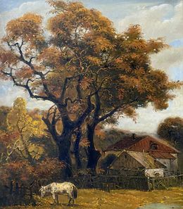 Pintura, Autumn. Solitude, Oleg Litvinov