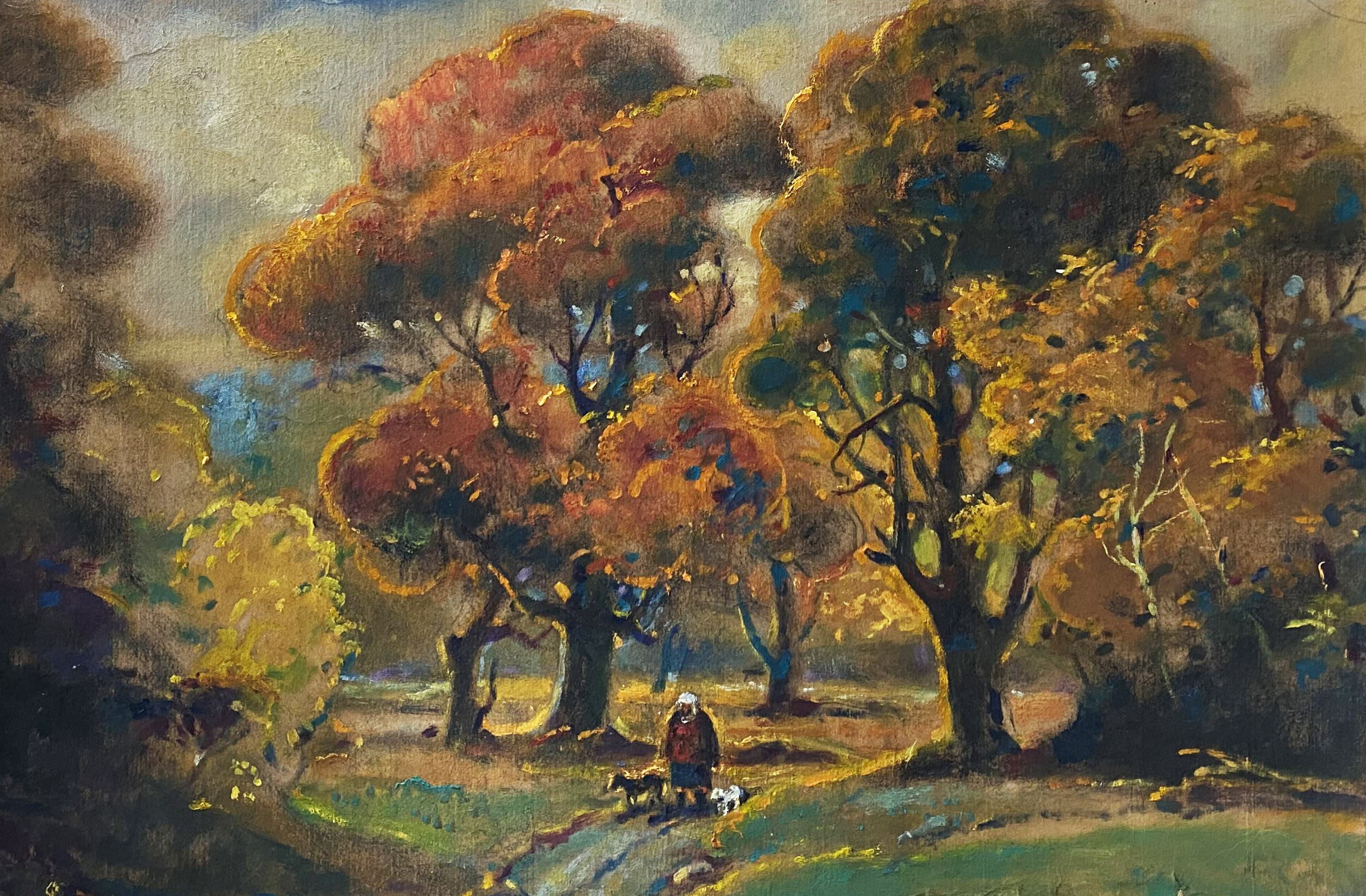 Oleg Litvinov, Walk in the Autumn Forest Oleg Litvinov, Walk in the Autumn Forest