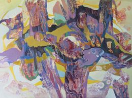 Pintura, Abandoned Nest. Series Vibrations of the Earth, Mariia Voronchak