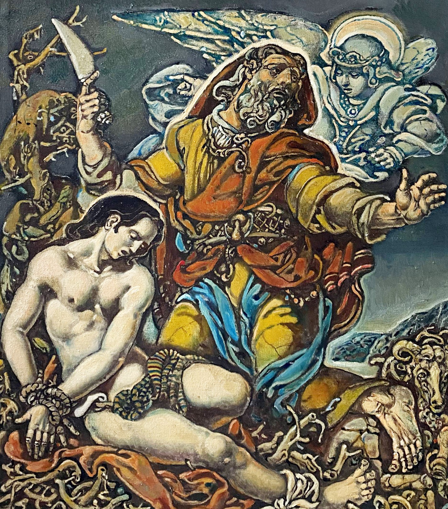 Oleg Litvinov, Sacrifice of Abraham - Central part Oleg Litvinov, Sacrifice of Abraham - Central part