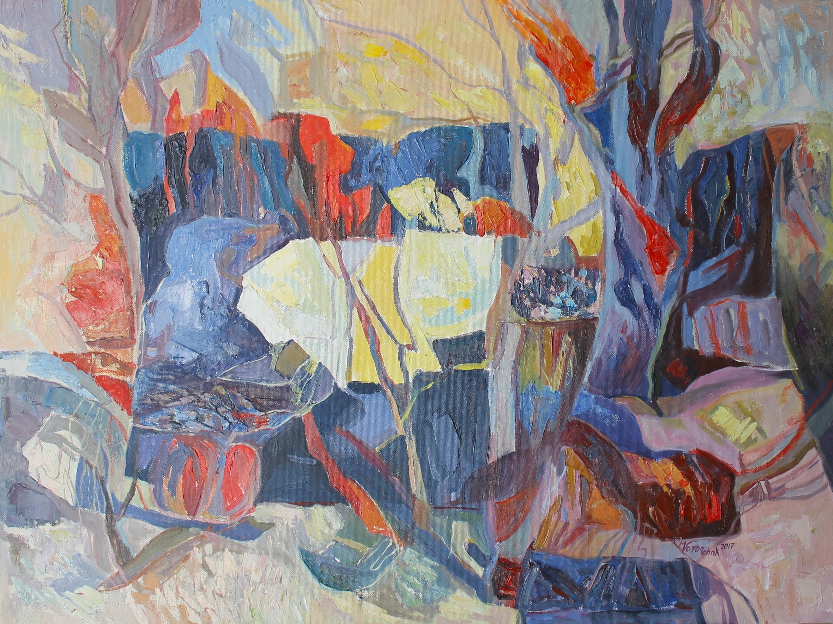 Mariia Voronchak, Foreboding of Winter. Series Vibrations of the Earth Mariia Voronchak, Foreboding of Winter. Series Vibrations of the Earth