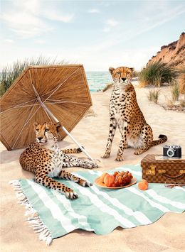 Photographie, Beach Cheetahs - SMALL, Paul Fuentes