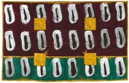 Peinture, 195/2023, Claude Viallat