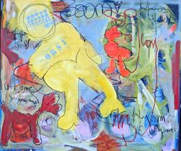 Gemälde, Hopscotch Through the Cosmos, Claudine Hauke