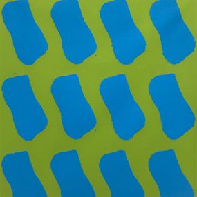 Édition, Vacances bleues (vert), Claude Viallat