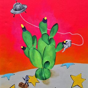 Painting, La colonisation de l’espace, une nouvelle histoire du sucre, Frédérique Lanquetin