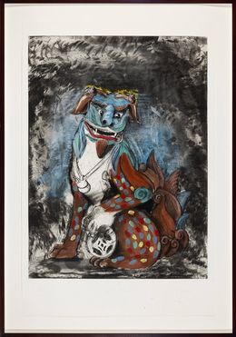 Print, Fo Dog in Hell, Jim Dine