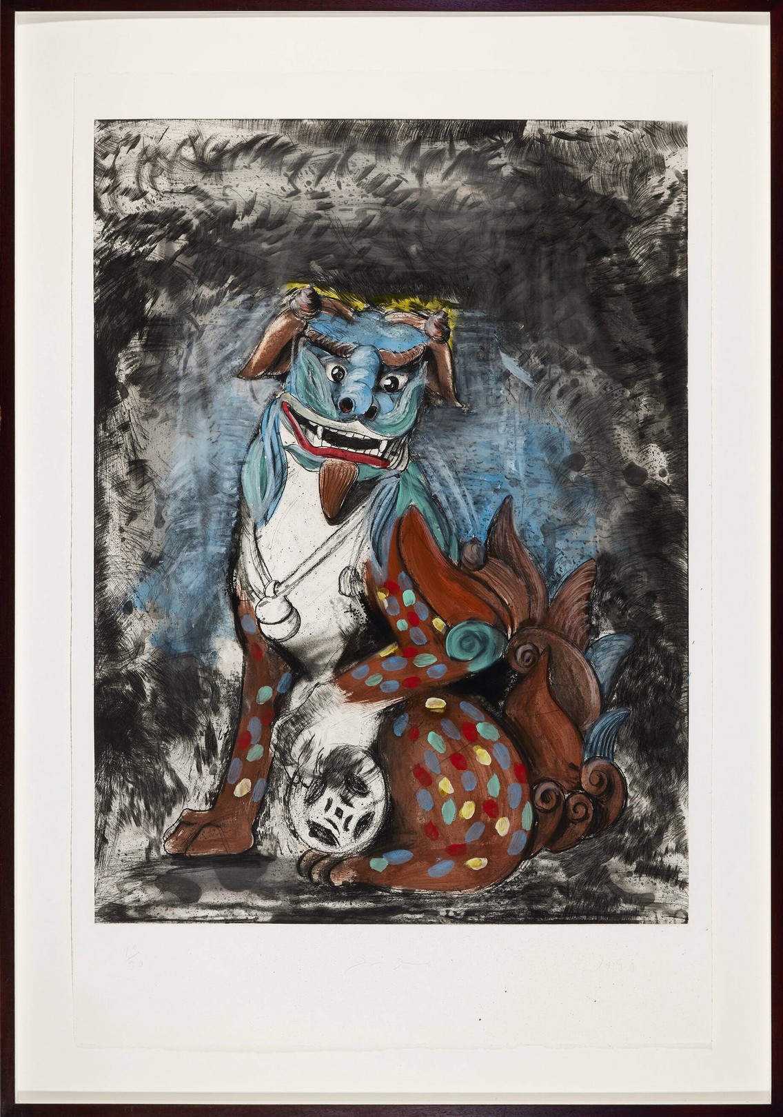 Jim Dine, Fo Dog in Hell Jim Dine, Fo Dog in Hell
