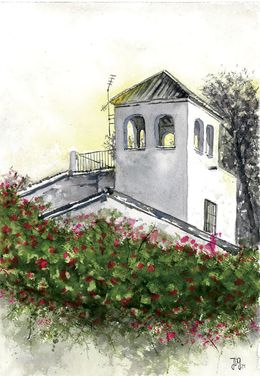 Painting, Torreón de paso, Javier Díaz González