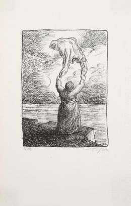 Drucke, Cavaliers à la mer 3, Roland Topor