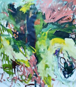 Gemälde, Yellow Green, Emily Starck