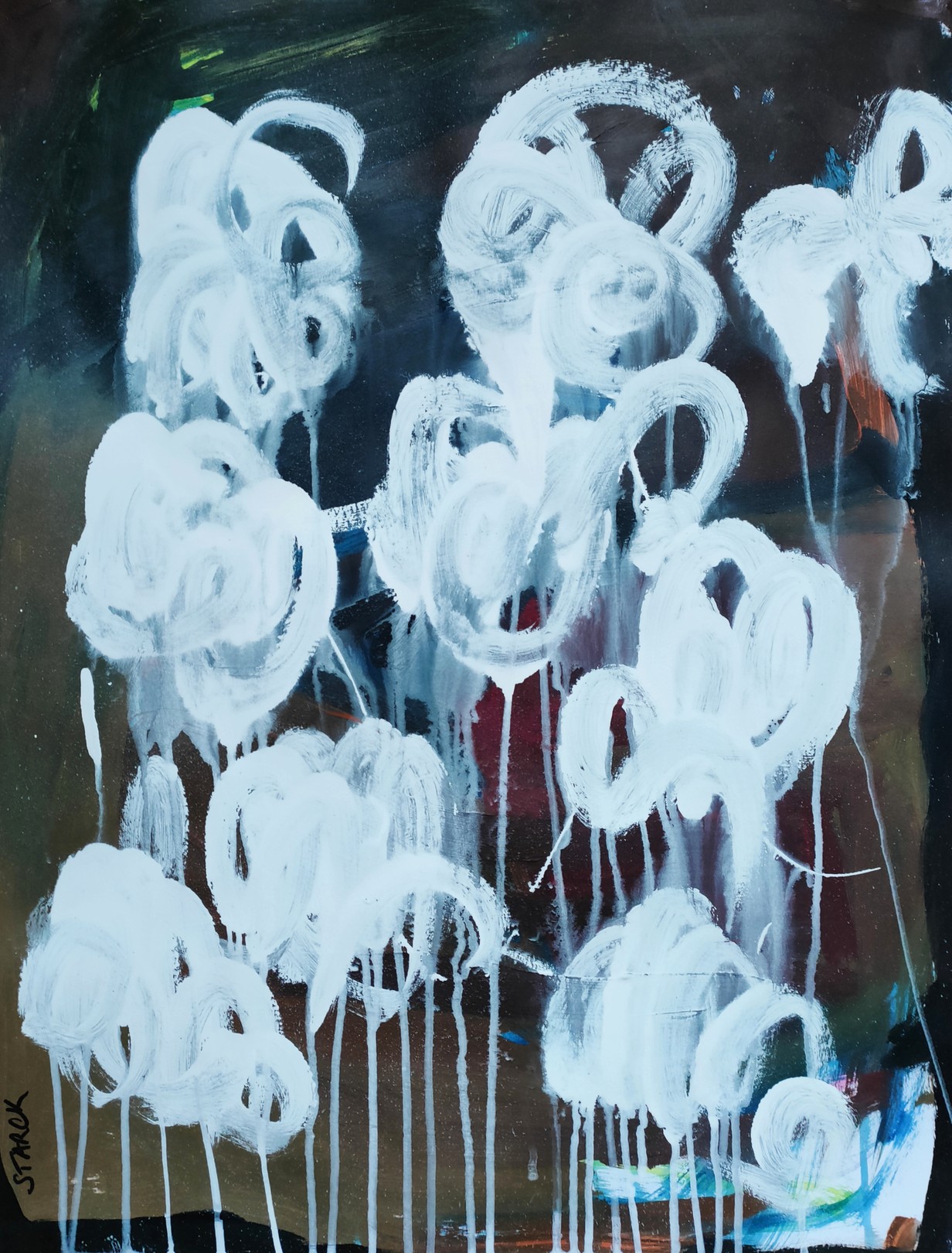 Emily Starck, White Flowers Emily Starck, White Flowers