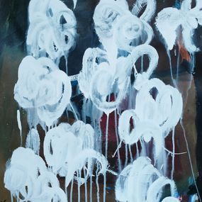 Gemälde, White Flowers, Emily Starck