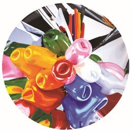 Design, Tulips Coupe Plate, Jeff Koons