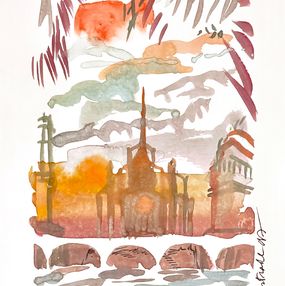 Peinture, Notre-Dame Paris, Cyril Destrade