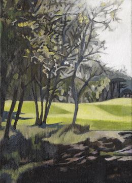 Gemälde, Le Golf VIII - Parc paysager, Emese Chauvel
