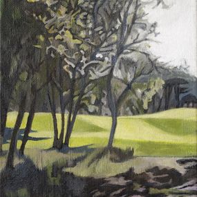 Gemälde, Le Golf VIII - Parc paysager, Emese Chauvel