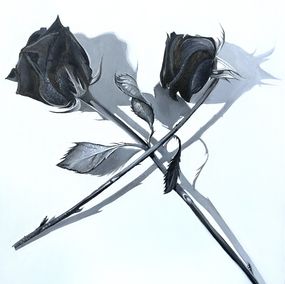 Peinture, La rose, Clément Verdière