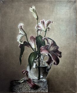 Gemälde, Lilies, Margarita Zipman