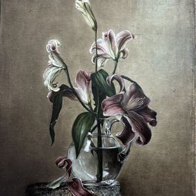 Gemälde, Lilies, Margarita Zipman