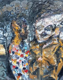 Peinture, Hommes du Cirque, T. Kontou
