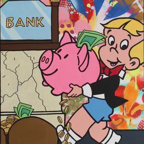 Peinture, Bank, Romain Dorez