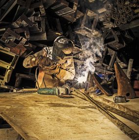 Photography, Welder welding, Jose Correa