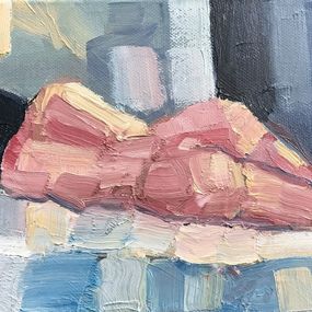 Gemälde, Nu couché, Joël Monnier