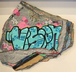 Peinture, Pieces of walls 7, Vision