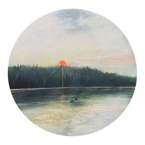 Peinture, Tu étais là, Emmanuelle Gendron