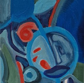 Peinture, My head when I look at the shore, Tani Telas