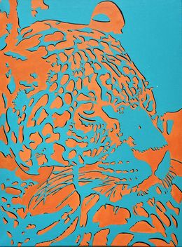 Peinture, Leopard, Svetlana Saratova