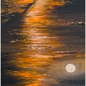 Peinture, Sur mes rives incendiés, Emmanuelle Gendron