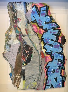 Gemälde, Pieces of walls 6, Vision