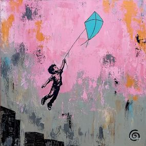 Painting, L'envol, Axelle Biltgen