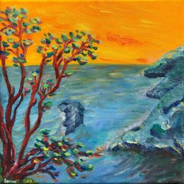 Pintura, A Provençal Coastal Landscape, Bernadette Van Baarsen