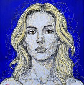 Painting, Lines of Quiet Strength, Axelle Biltgen