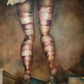 Peinture, Gambettes, Florence Monange