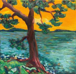 Pintura, A Provençal Coastal Landscape, Bernadette Van Baarsen