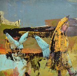 Peinture, Danse de la Pluie, Valérie Jayat