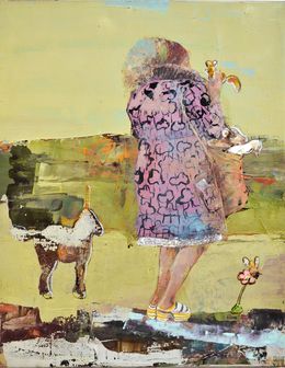 Peinture, Mon Petit coin de Paradis, Valérie Jayat