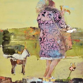 Peinture, Mon Petit coin de Paradis, Valérie Jayat
