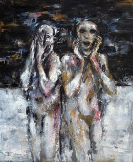 Peinture, Frères Siamois, T. Kontou