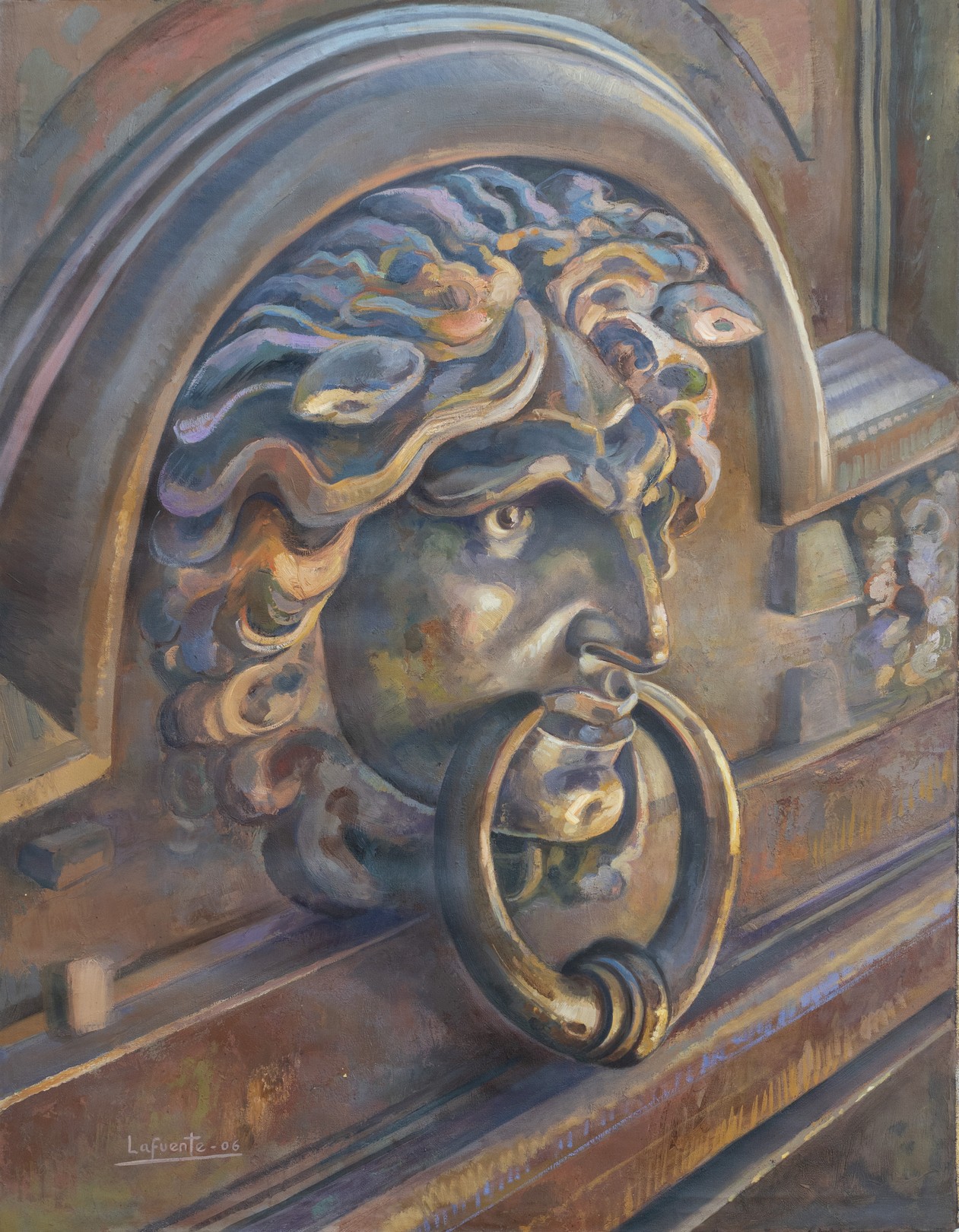 Benjamín Lafuente, Door knocker Benjamín Lafuente, Door knocker