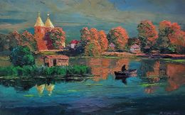 Pintura, Village Fisherman, Boris Serdyuk