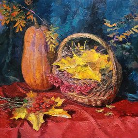 Painting, Still Life with Pumpkin, Boris Serdyuk